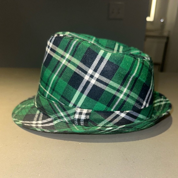Green Plaid Fedora Hat perfect for St.Patty’s Day! ☘️ - Picture 14 of 17
